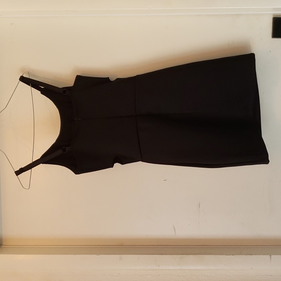 Poof Couture Short Black Dress w/Cutouts in front and sides - Small - Picture 2 of 7